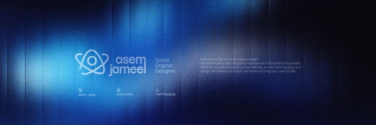 Asem Jameel's profile banner